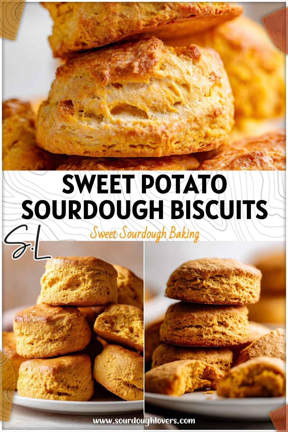 Easy Sourdough Sweet Potato Biscuits with Discard