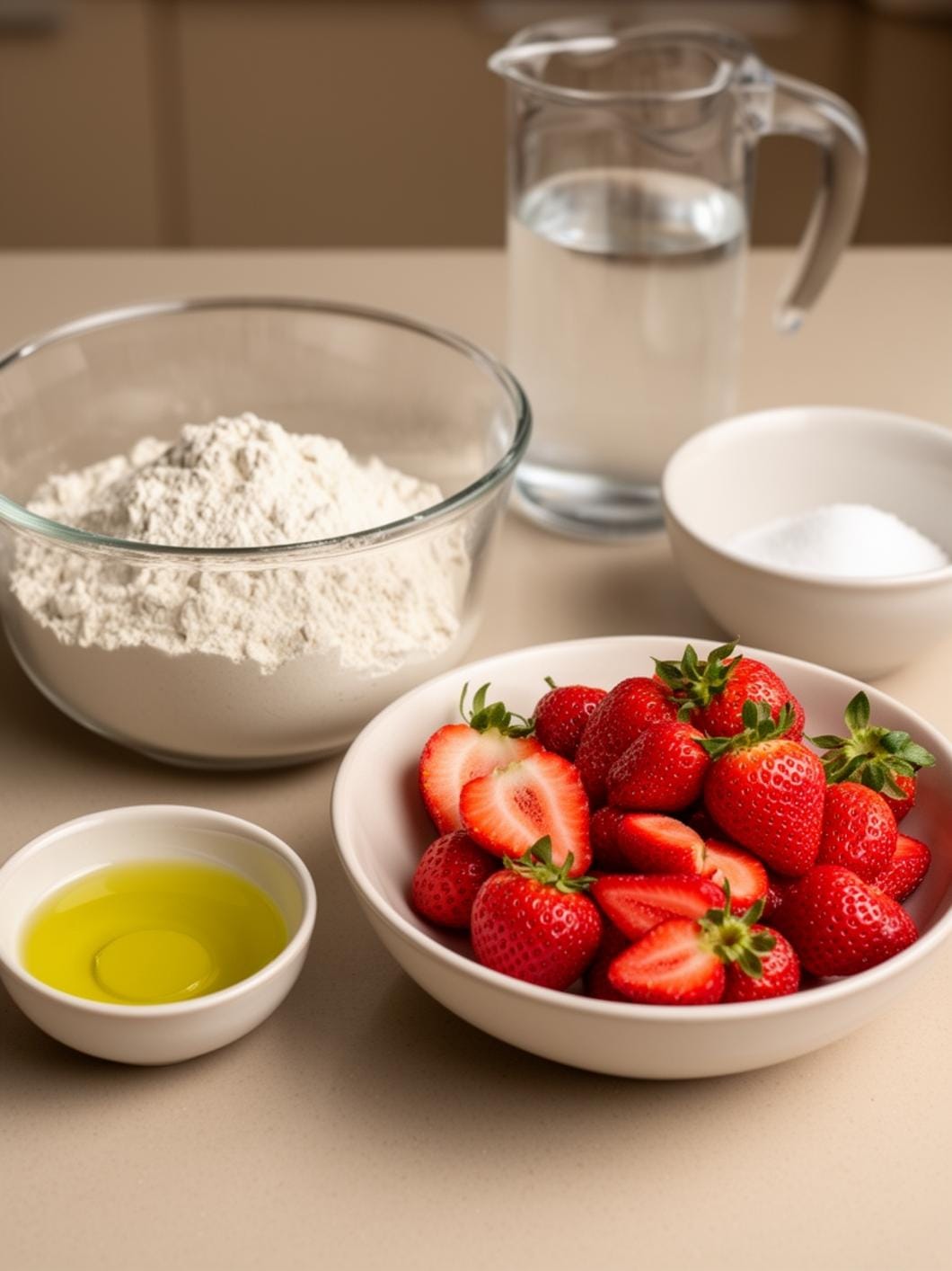 Sweet Sourdough Strawberry Focaccia Bread Recipe