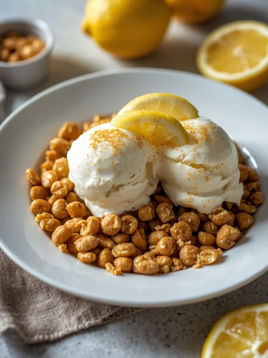 Viral Cottage Cheese Lemon Ice Cream: Healthy & Delicious Low-Calorie Treat