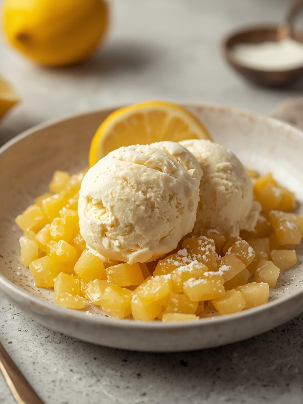 Viral Cottage Cheese Lemon Ice Cream: High Protein & Healthy Dessert