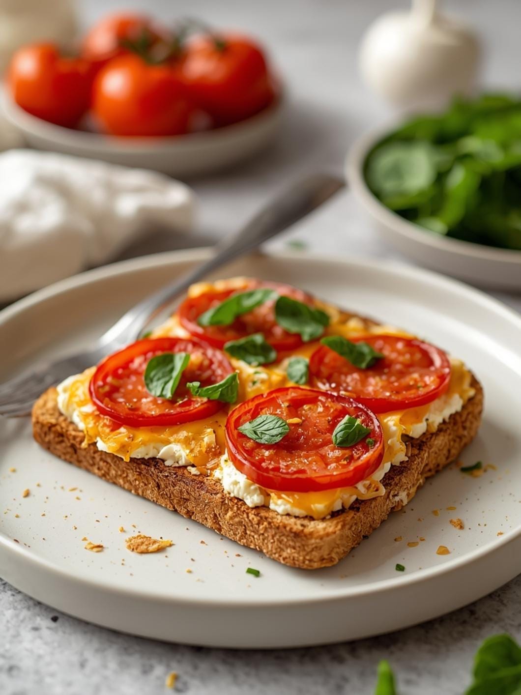 Viral Cottage Cheese Pizza Toast: Easy Savory Protein Snack