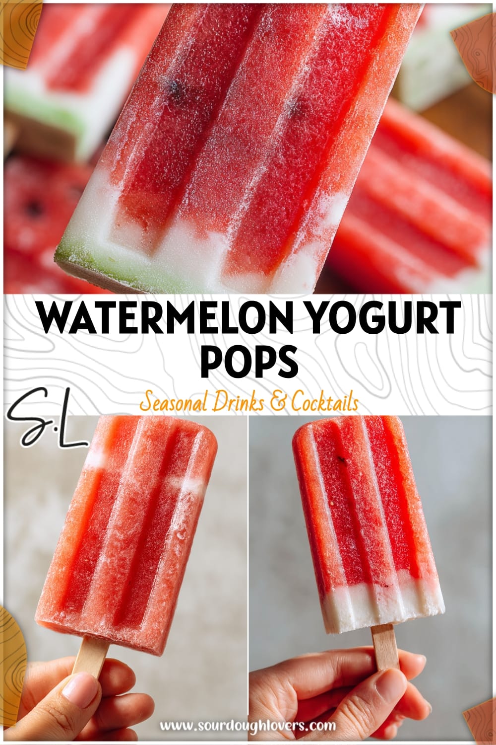 Frozen Watermelon & Greek Yogurt Pops: Easy No-Sugar Treat for Kids!