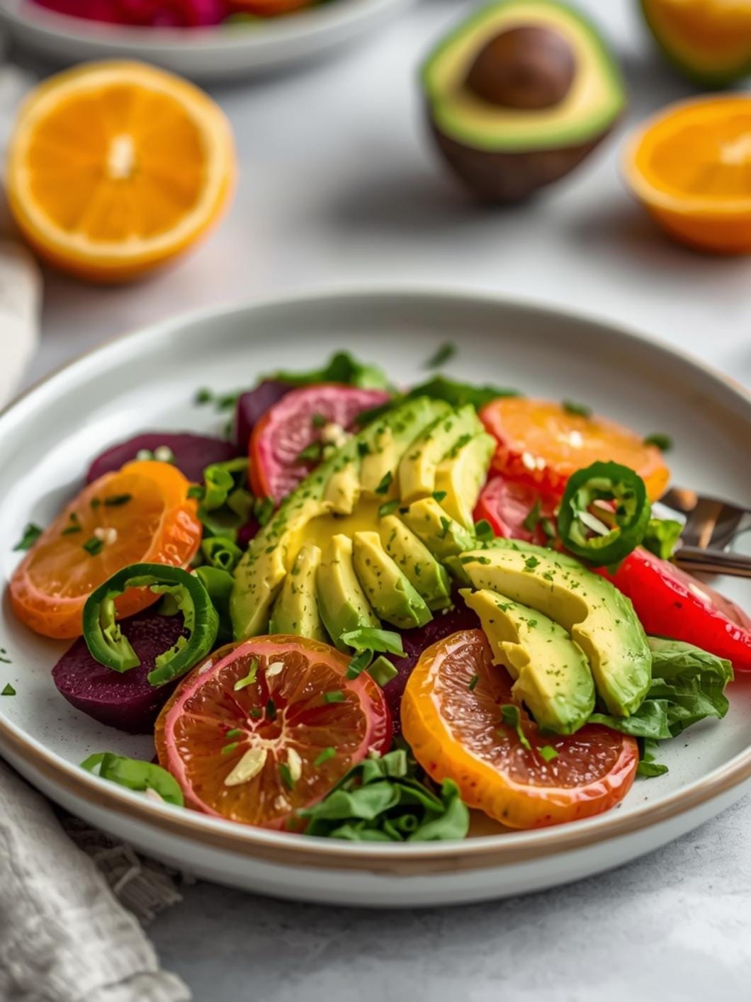Winter Citrus & Avocado Salad with Beets 15 Winter Citrus & Avocado Salad with Beets