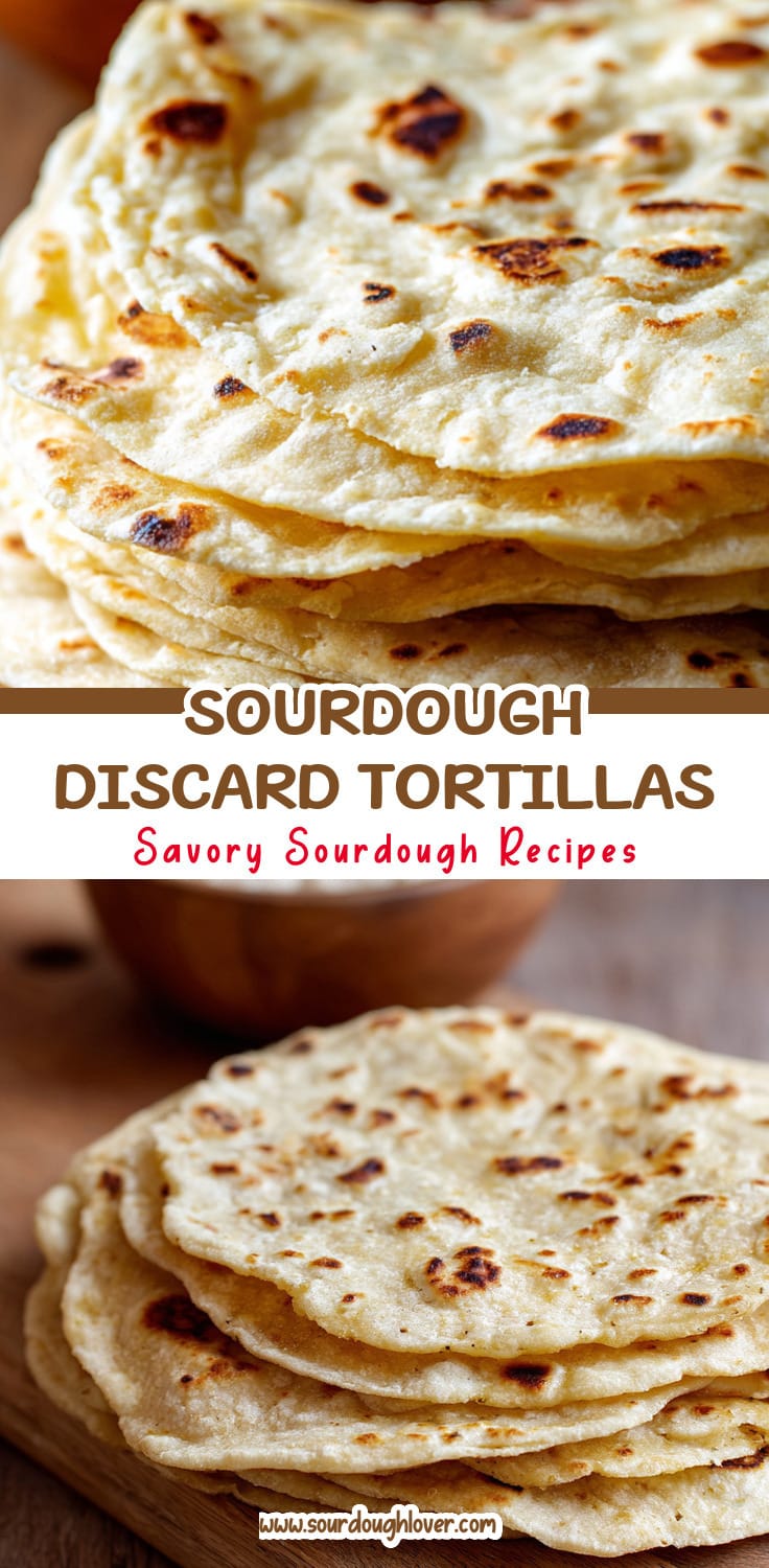 Easy Sourdough Discard Tortillas (Healthy & 4 Ingredients) 14 Easy Sourdough Discard Tortillas (Healthy & 4 Ingredients)