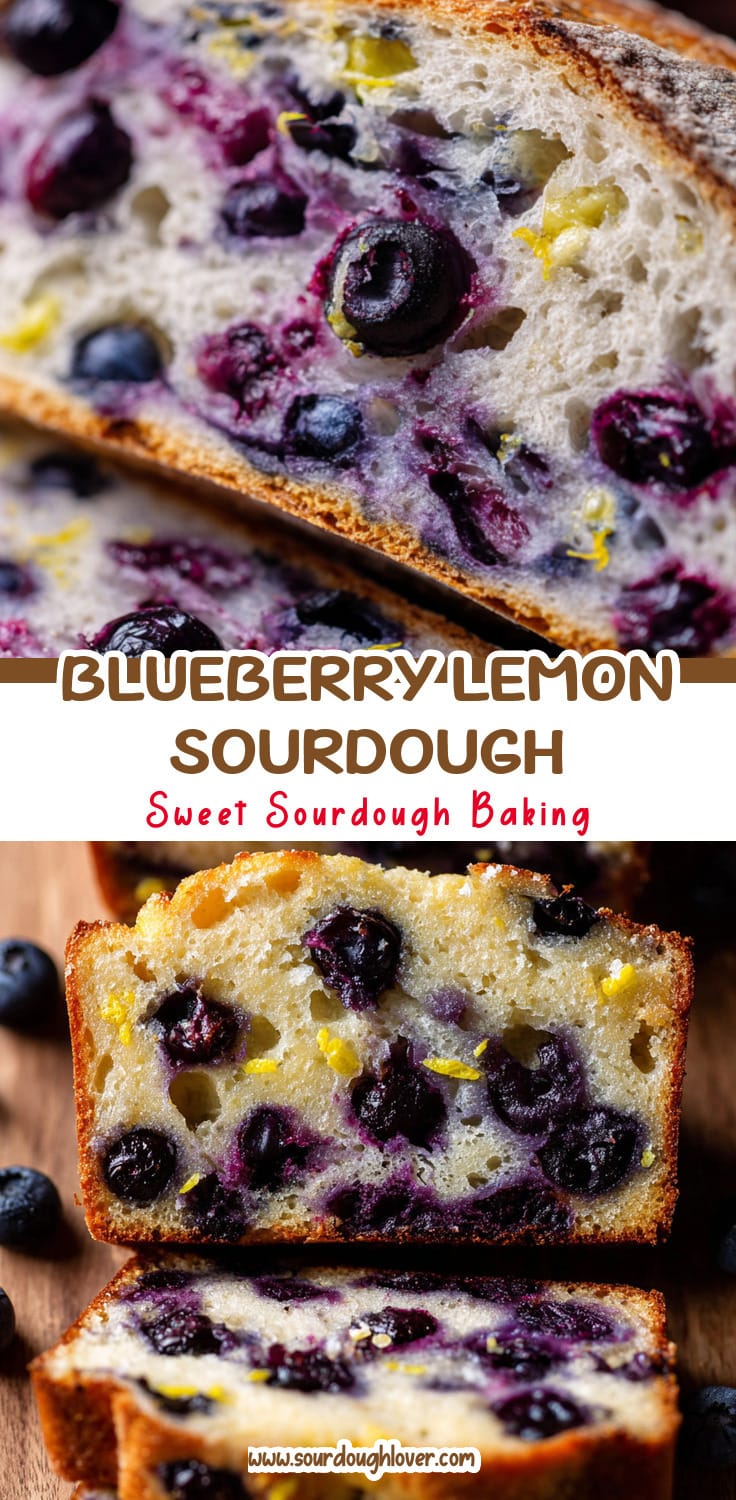 Blueberry Lemon Sourdough Bread: Easy Sourdough Inclusions