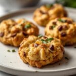 Cheesy Sourdough Discard Drop Scones (Easy Recipe) 12 =