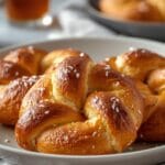 Chewy Sourdough Pretzel Knots with Sea Salt That Are Easy to Make 12 =
