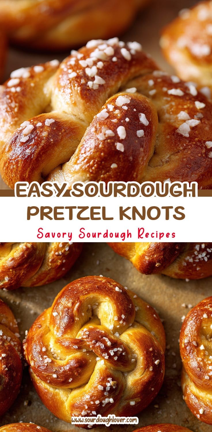 Chewy Sourdough Pretzel Knots with Sea Salt That Are Easy to Make 14 Chewy Sourdough Pretzel Knots with Sea Salt That Are Easy to Make