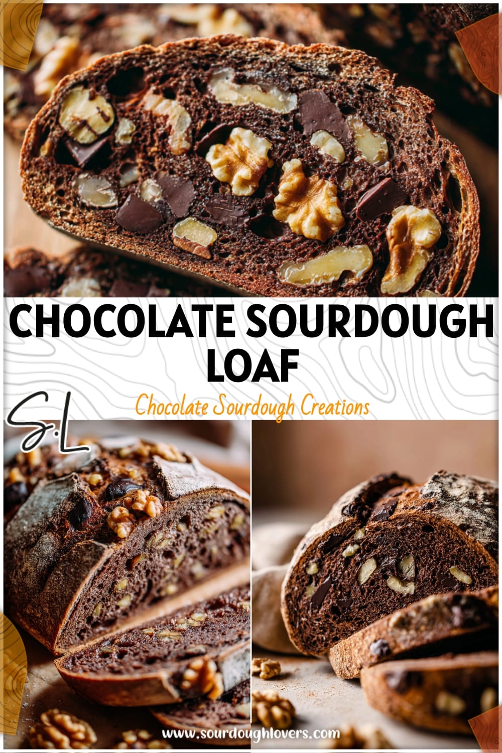 Chocolate Sourdough Walnut Loaf: Specialty Sourdough Bread Recipe 14 Chocolate Sourdough Walnut Loaf: Specialty Sourdough Bread Recipe