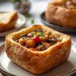 Deep Square Sourdough Bread Bowls for Hearty Meals 12 =