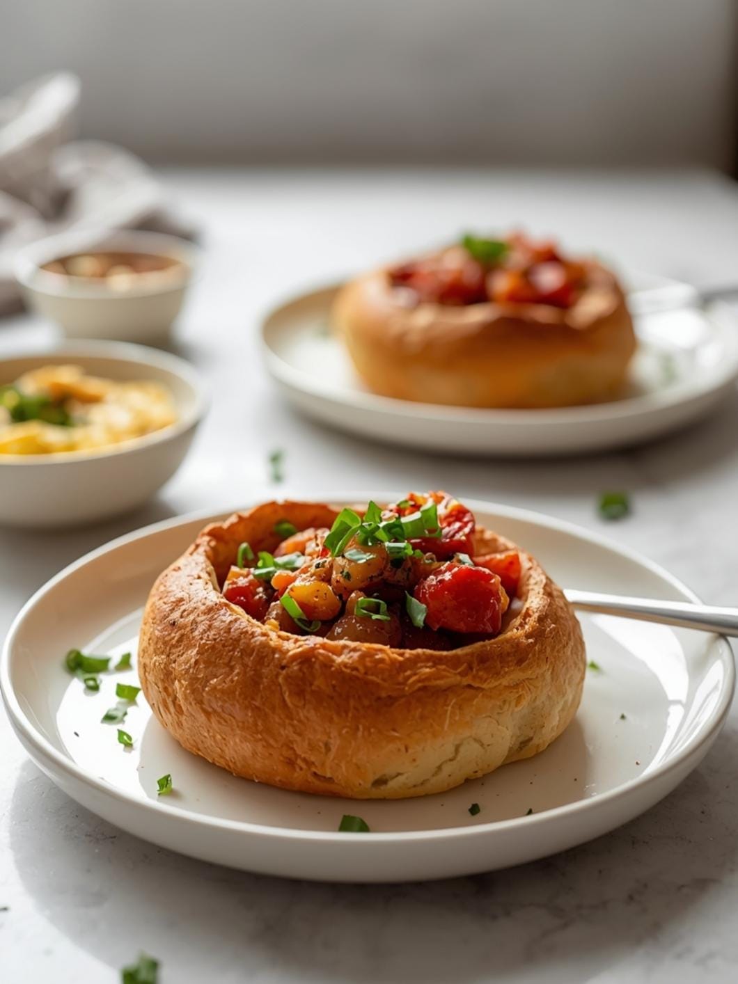 Easy Homemade Sourdough Bread Bowls for Cold Dips
