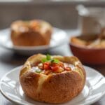 Easy Sourdough Bread Bowls for Soup (Homemade Recipe) 12 =