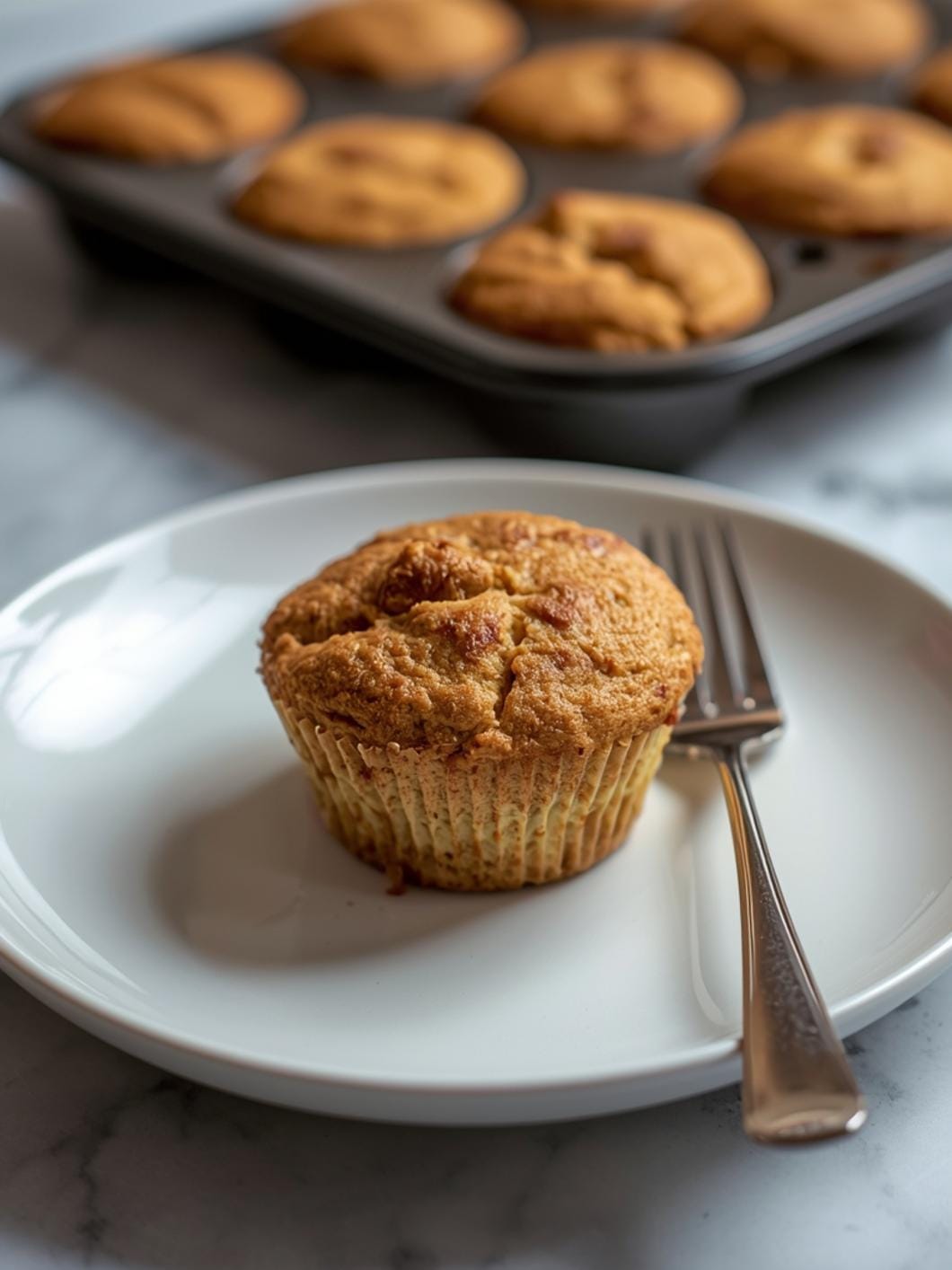 Easy Sourdough Cinnamon Sugar Muffins (Quick Discard Recipe)