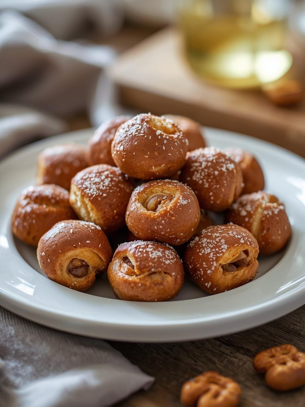 Easy Sourdough Cinnamon Sugar Pretzel Bites for Game Day