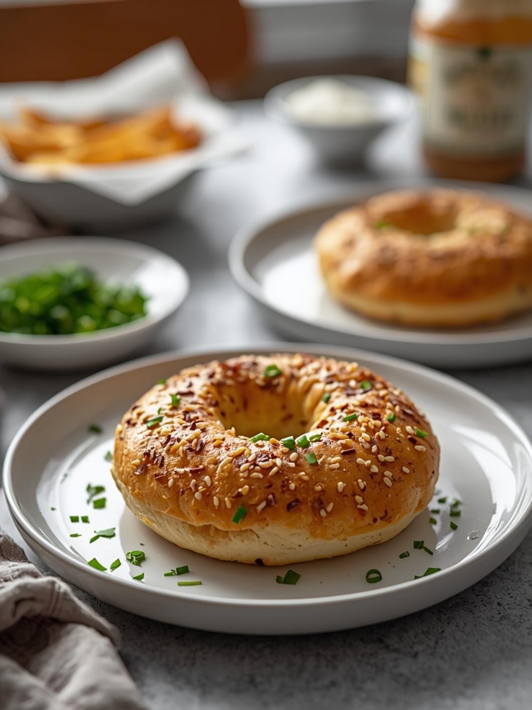Easy Sourdough Discard Bagels (No Yeast)