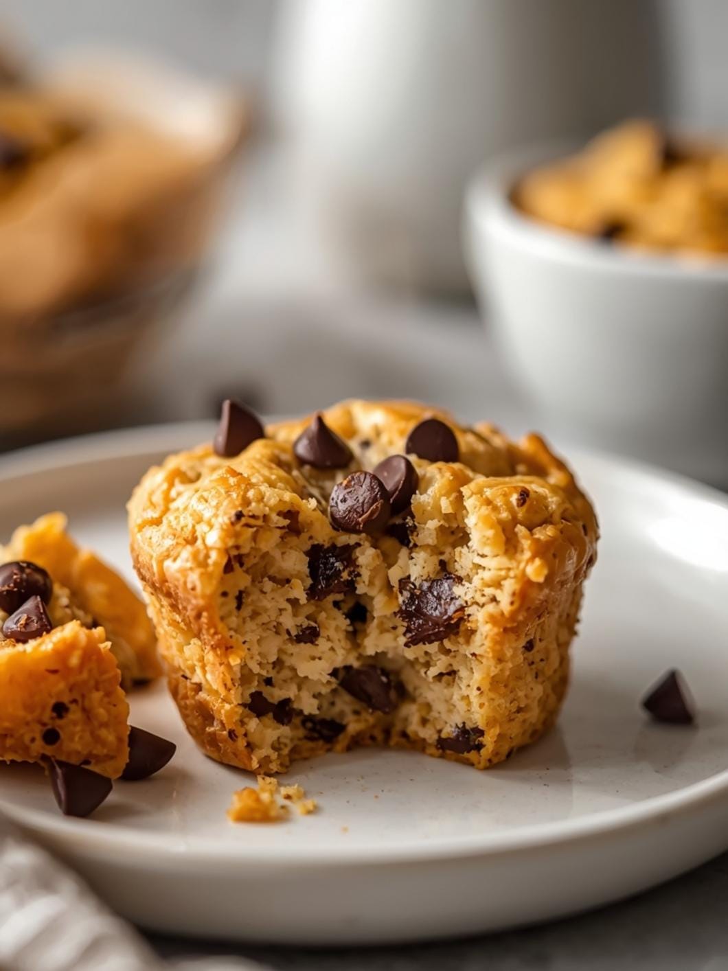 Easy Sourdough Discard Muffins for Kids (Chocolate Chip Snack)