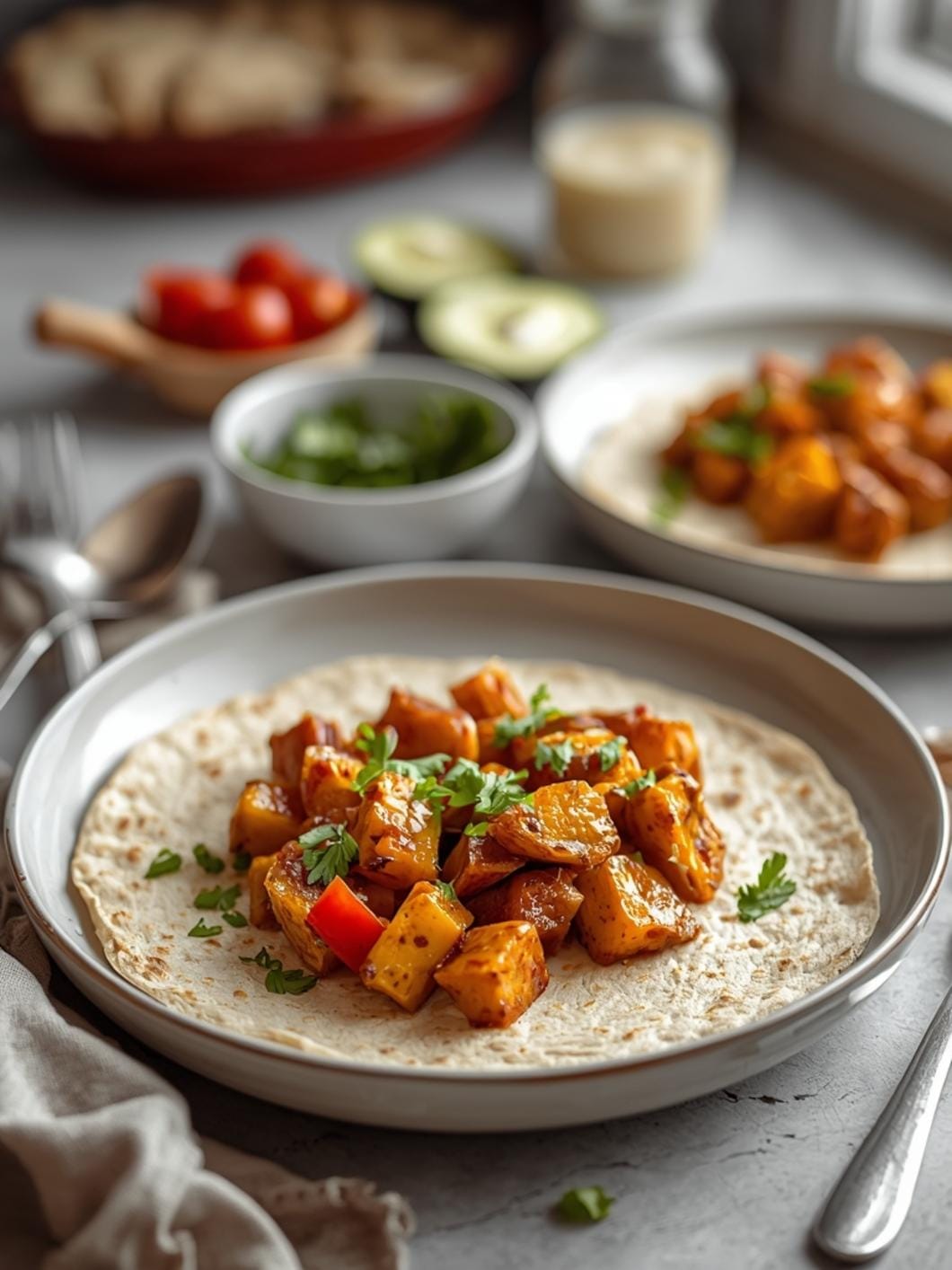 Easy Sourdough Discard Tortillas (4 Ingredients)