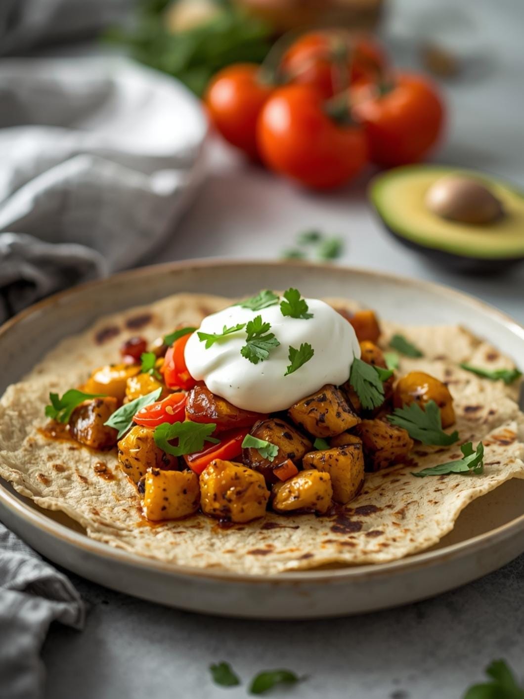 Easy Sourdough Discard Tortillas (4 Ingredients)