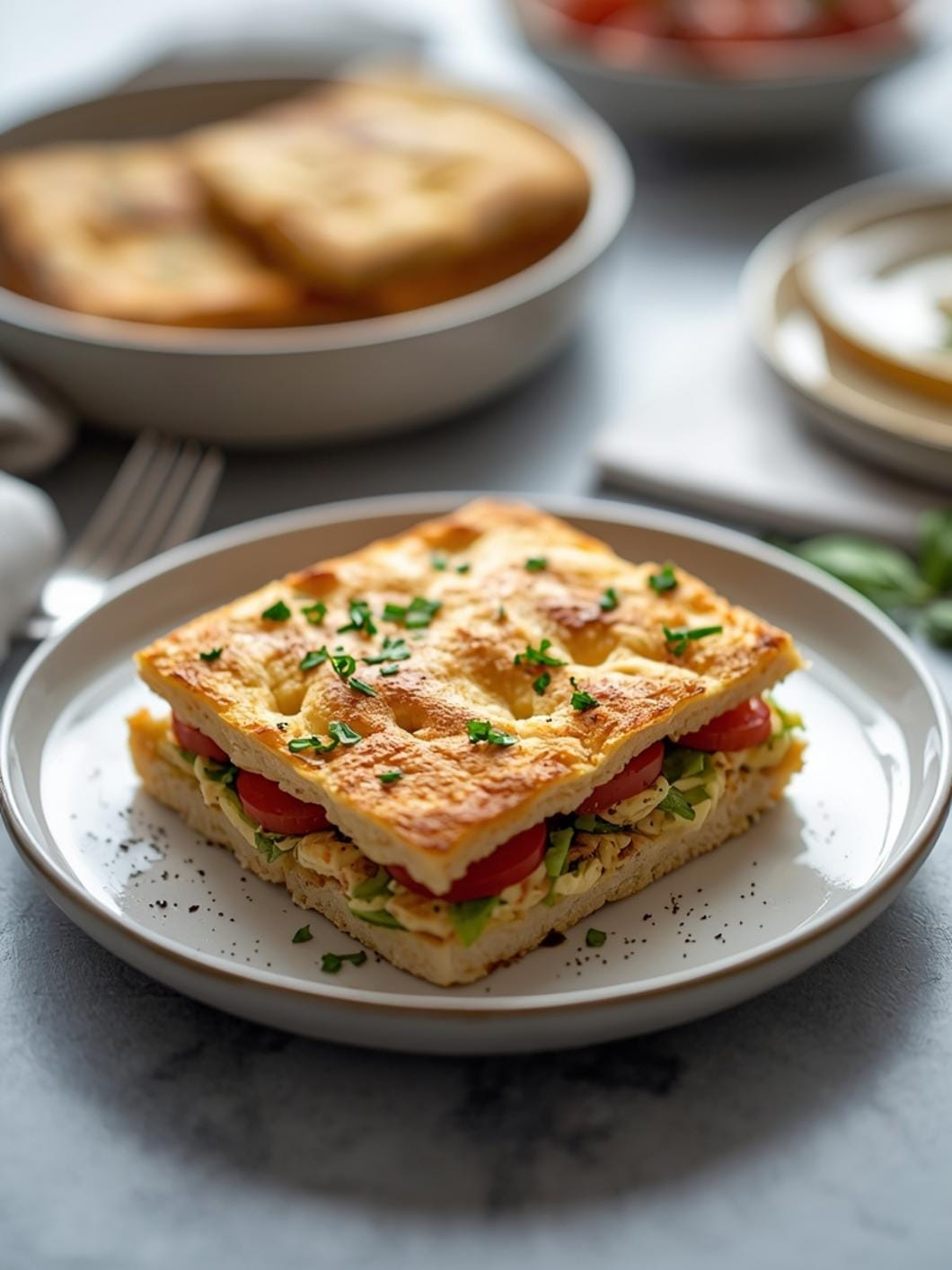 Easy Sourdough Focaccia Bread Recipe (Same Day)