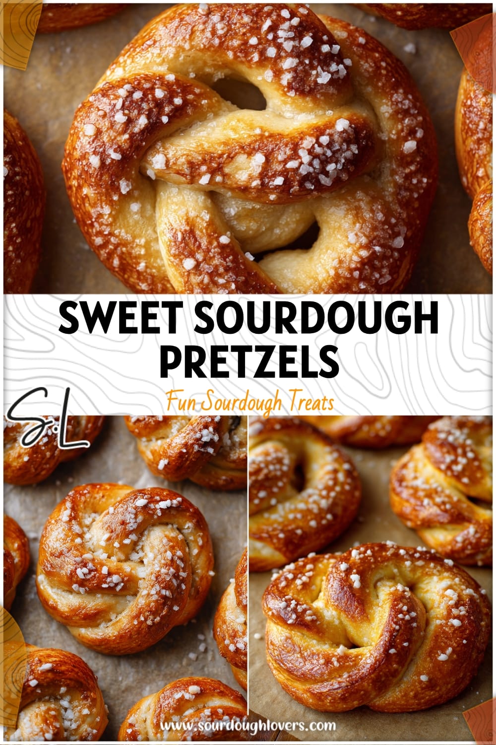 Homemade Sweet Sourdough Pretzel Twists (Easy & Fast)