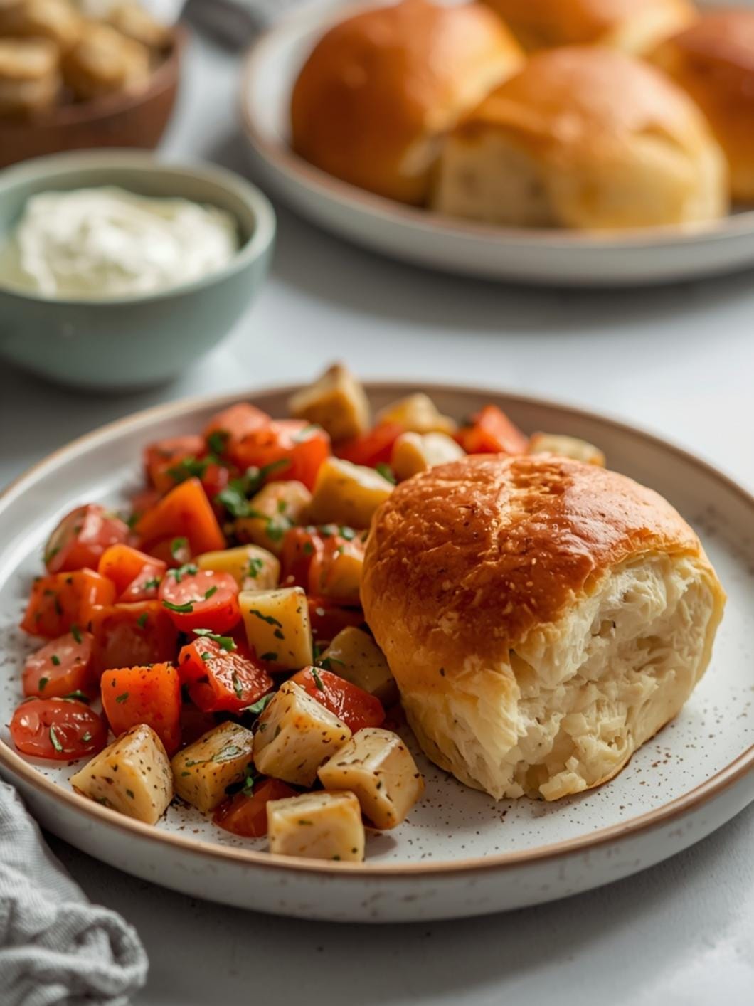 Freezer Sourdough Dinner Rolls That Reheat Well