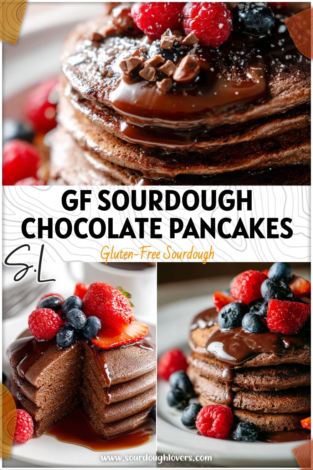Gluten-Free Sourdough Chocolate Pancakes for a Perfect Breakfast