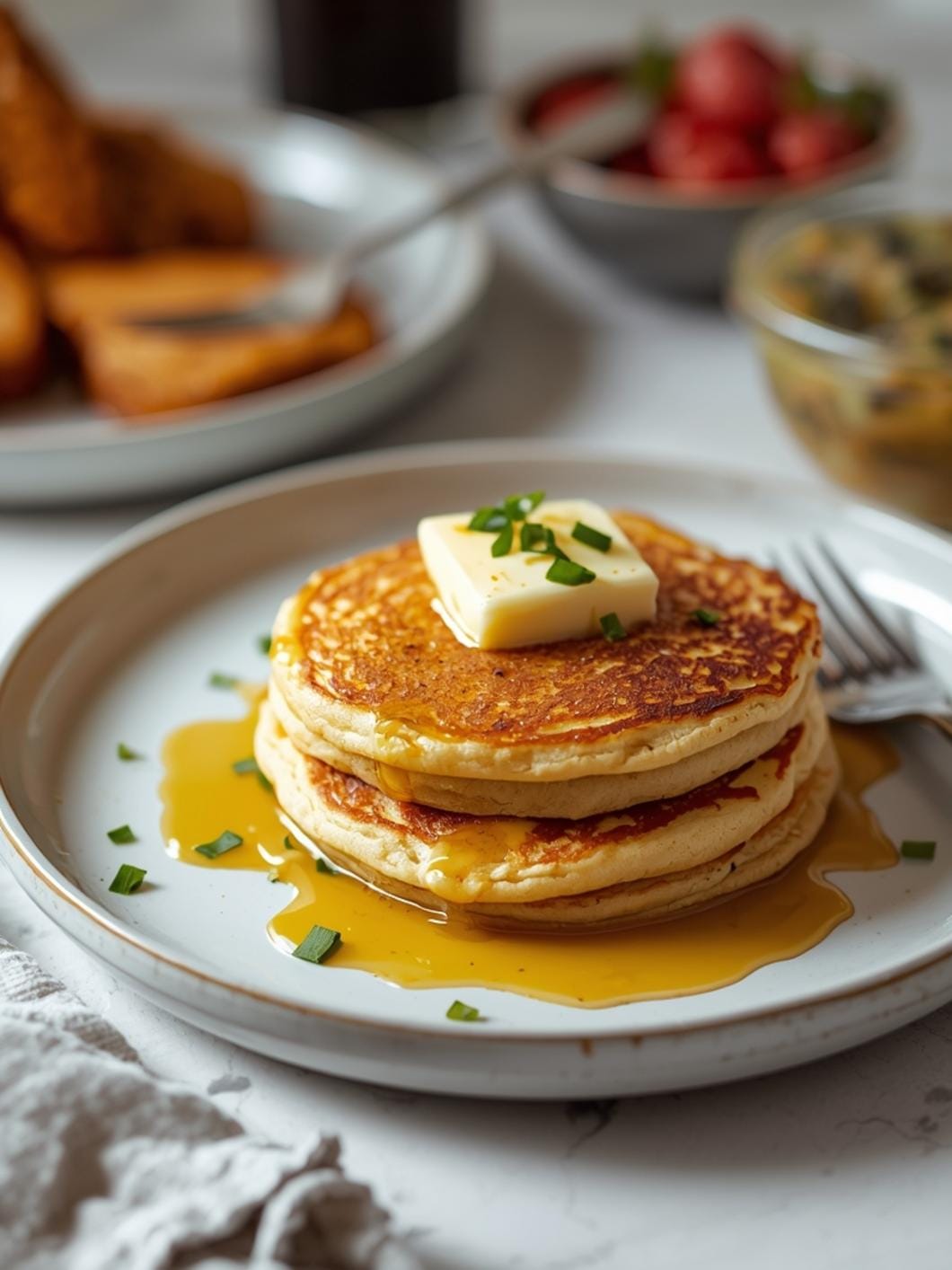 Gluten-Free Sourdough Pancakes That Are Light & Fluffy