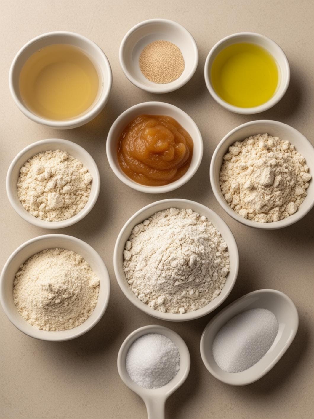 Grain-Free Sourdough Sandwich Rolls (Paleo & Vegan)