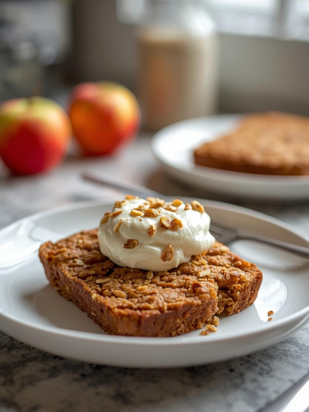 Healthy Apple Oat Bread That Tastes Like Dessert