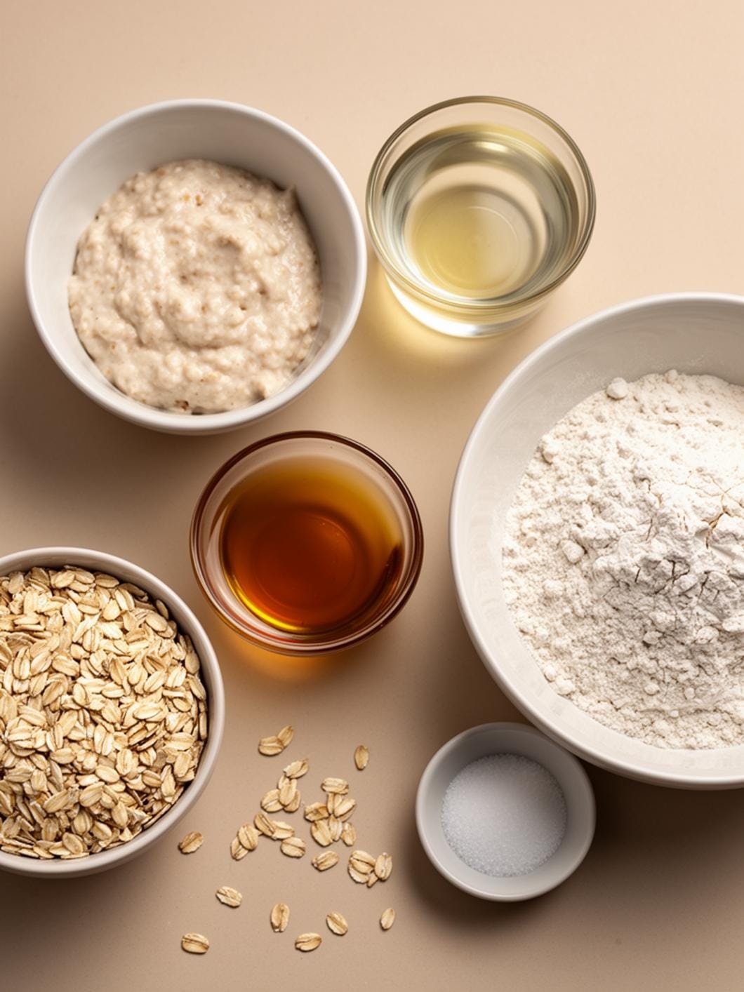 Healthy Sourdough Loaf: Low-Sugar Maple Oat Bread