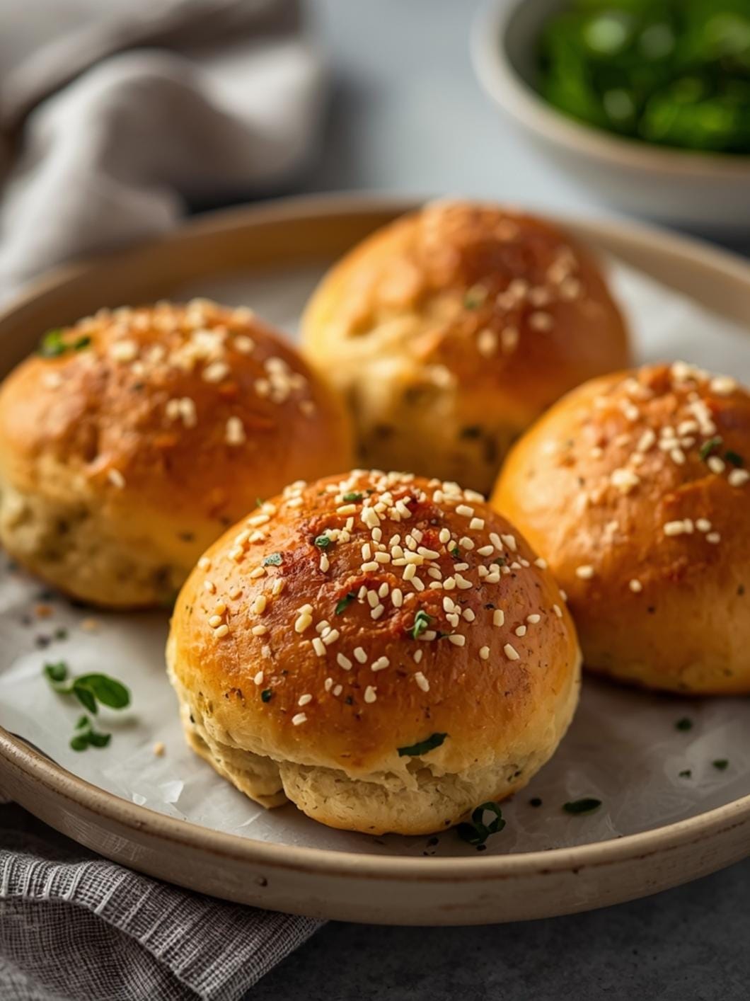 Herb & Parmesan Sourdough Dinner Rolls for Family Meals 15 Herb & Parmesan Sourdough Dinner Rolls for Family Meals