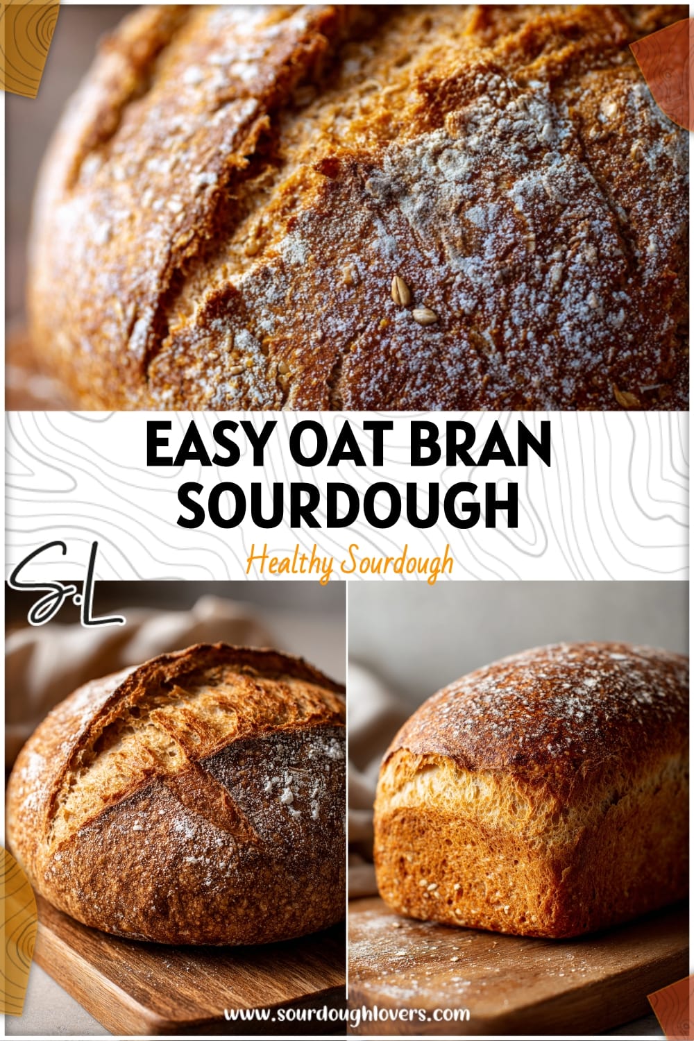 High-Fiber Oat Bran Sourdough Loaf (Easy Sourdough Bread Recipe) 14 High-Fiber Oat Bran Sourdough Loaf (Easy Sourdough Bread Recipe)