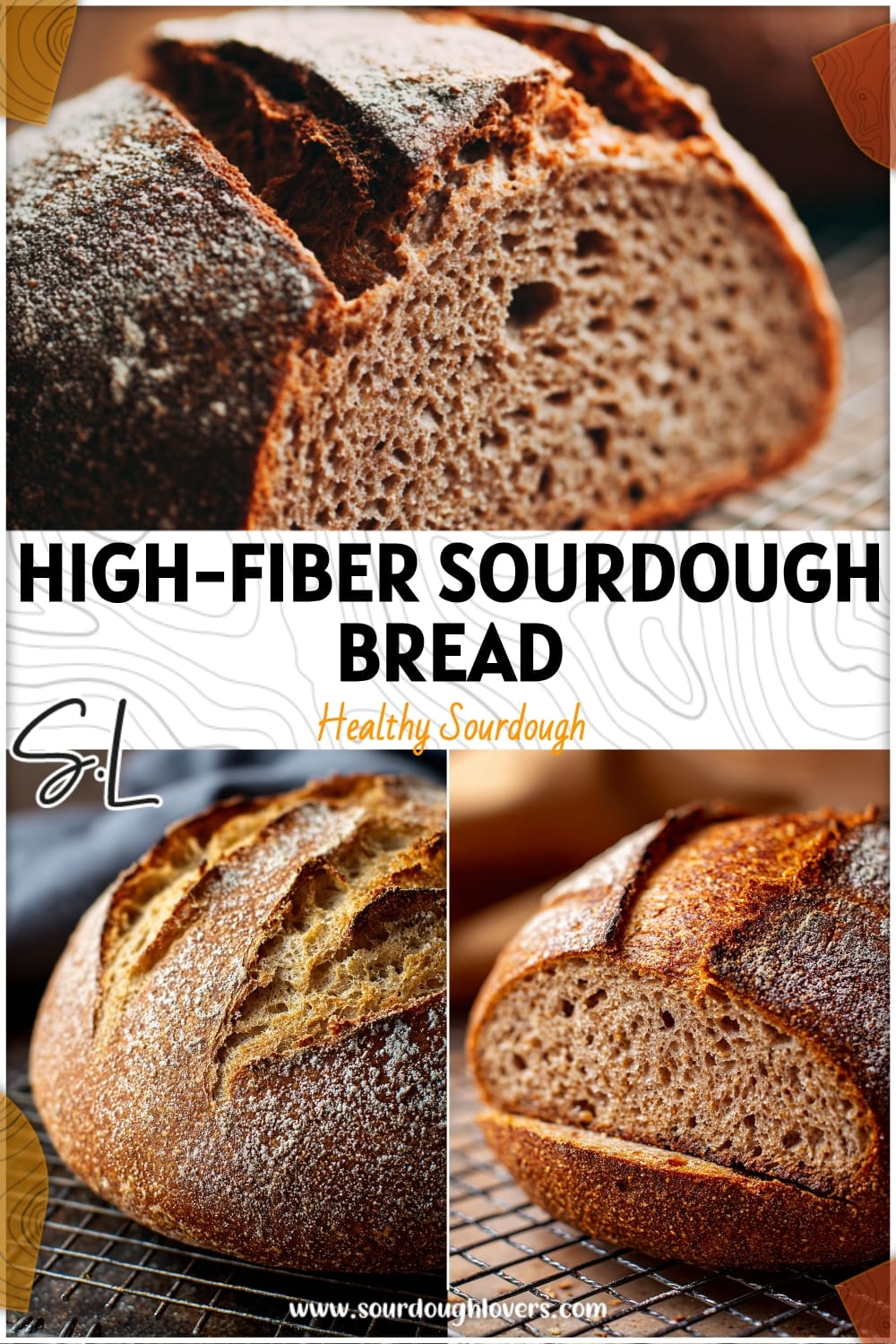 High-Fiber Rye Sourdough Bread for a Healthy Gut