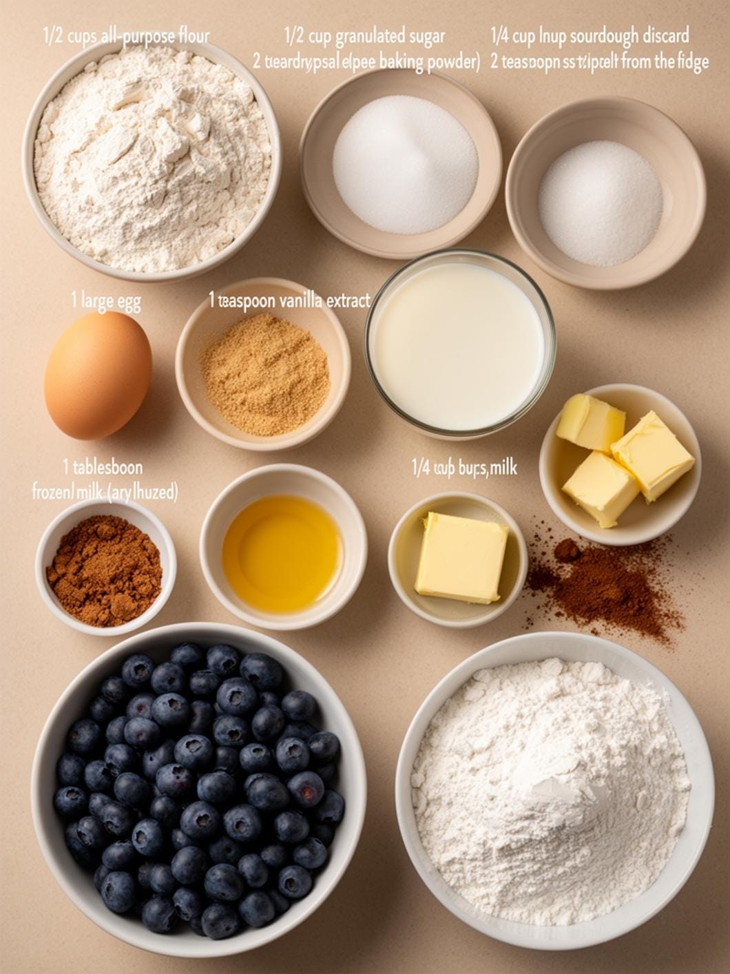 Homemade Sourdough Blueberry Muffins That Are Easy to Make