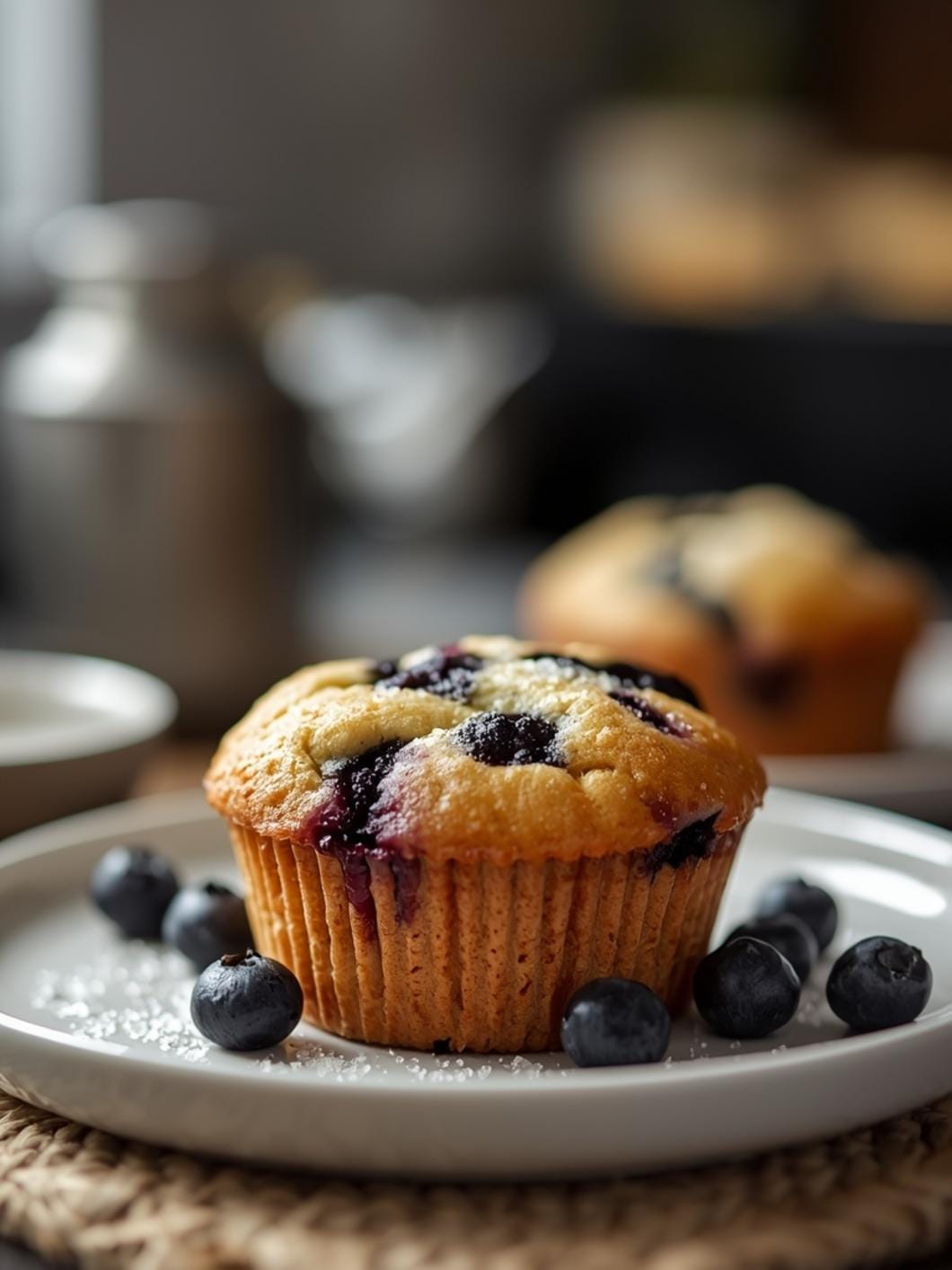 Homemade Sourdough Blueberry Muffins That Are Easy to Make