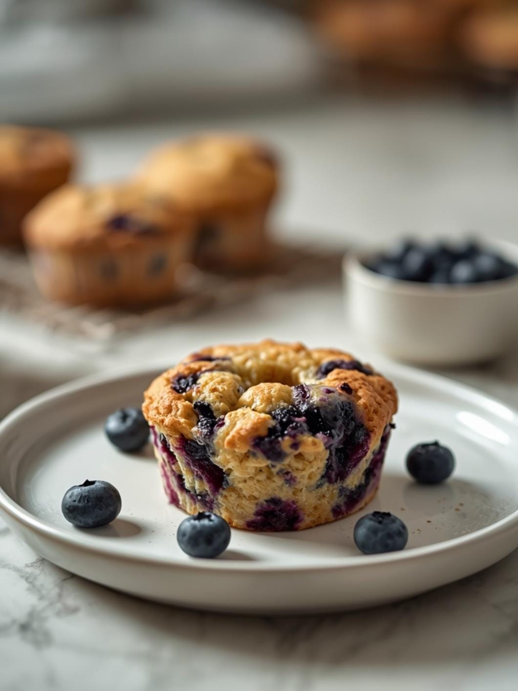 Homemade Sourdough Blueberry Muffins That Taste Amazing