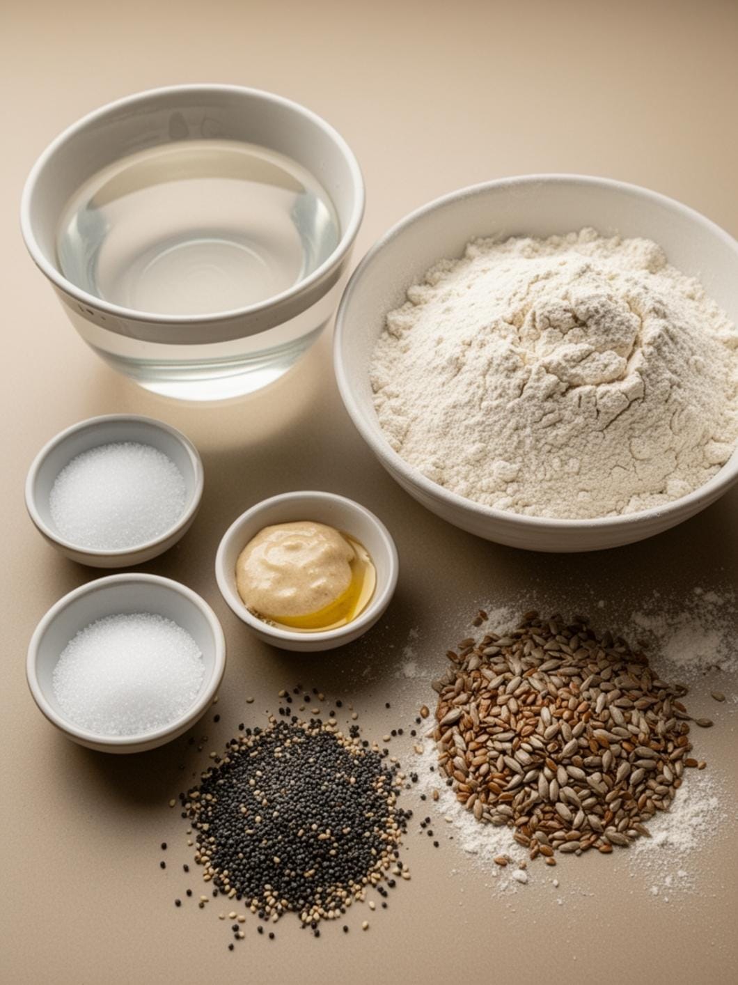 Homemade Sourdough Bread Guide: Seeded Honey Sourdough Batard 13 Homemade Sourdough Bread Guide: Seeded Honey Sourdough Batard