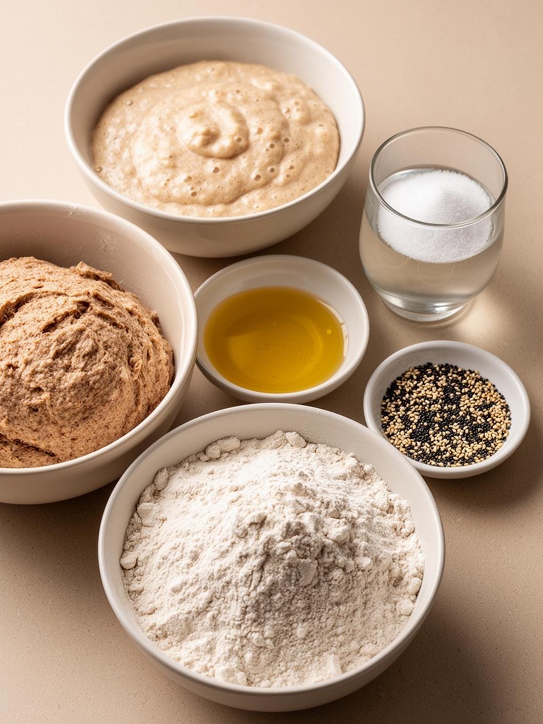 Homemade Sourdough Bread: Honey Wheat Sourdough Bagels