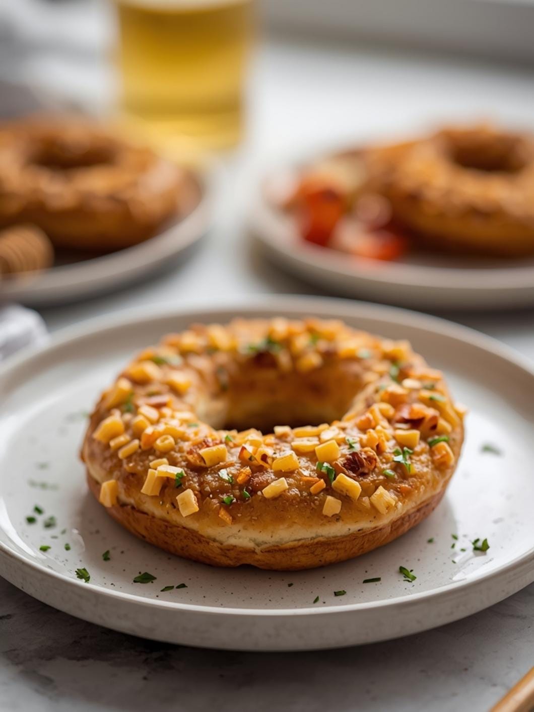 Homemade Sourdough Bread: Honey Wheat Sourdough Bagels