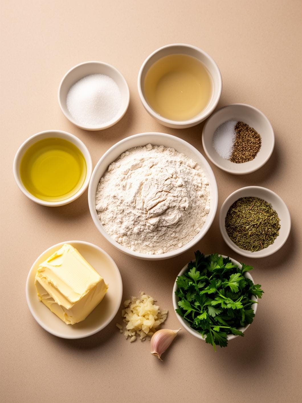 Homemade Sourdough Breakfast Toast with Savory Butter