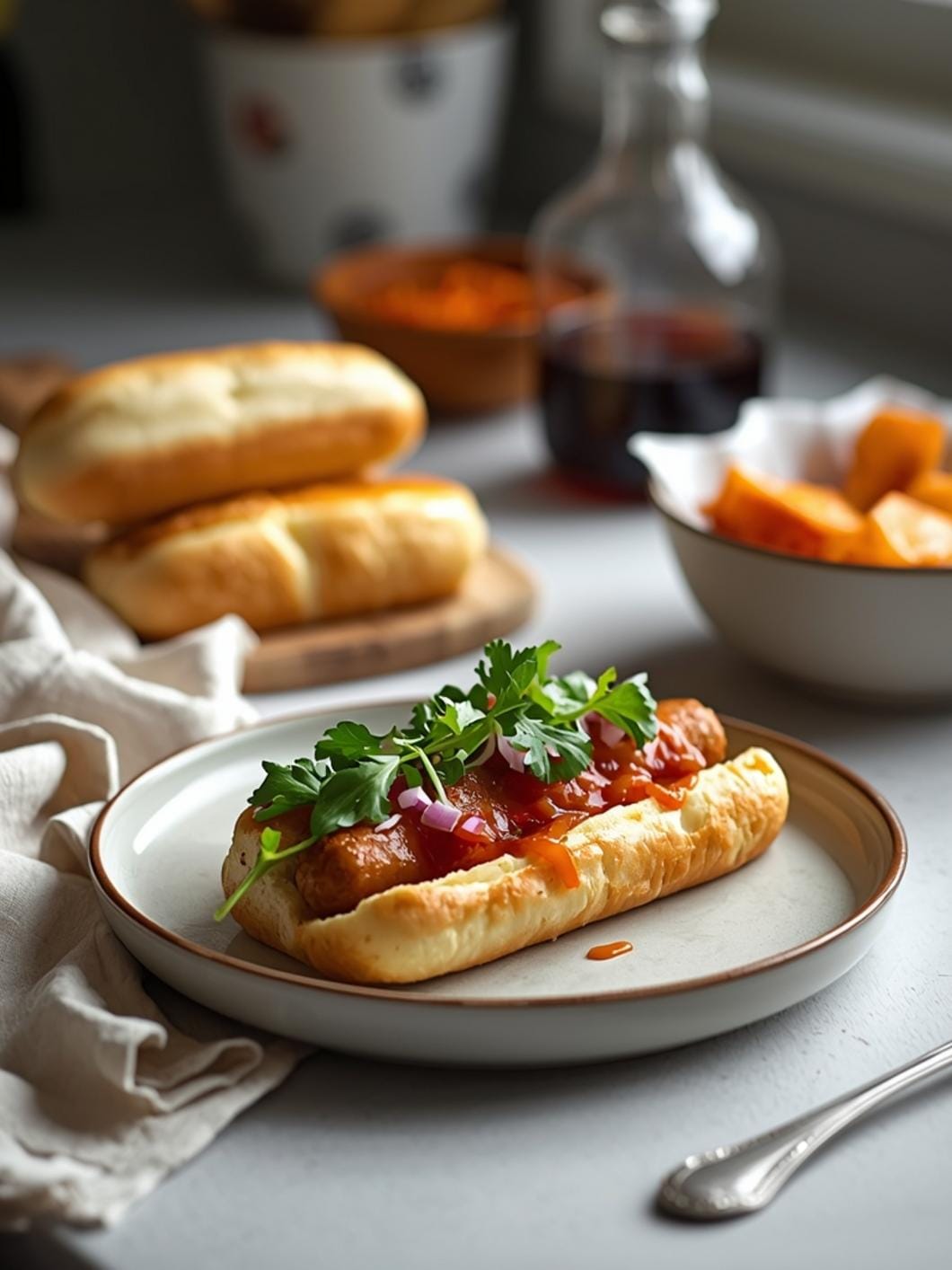 Homemade Sourdough Hot Dog Buns: Easy Recipe for Fresh Rolls