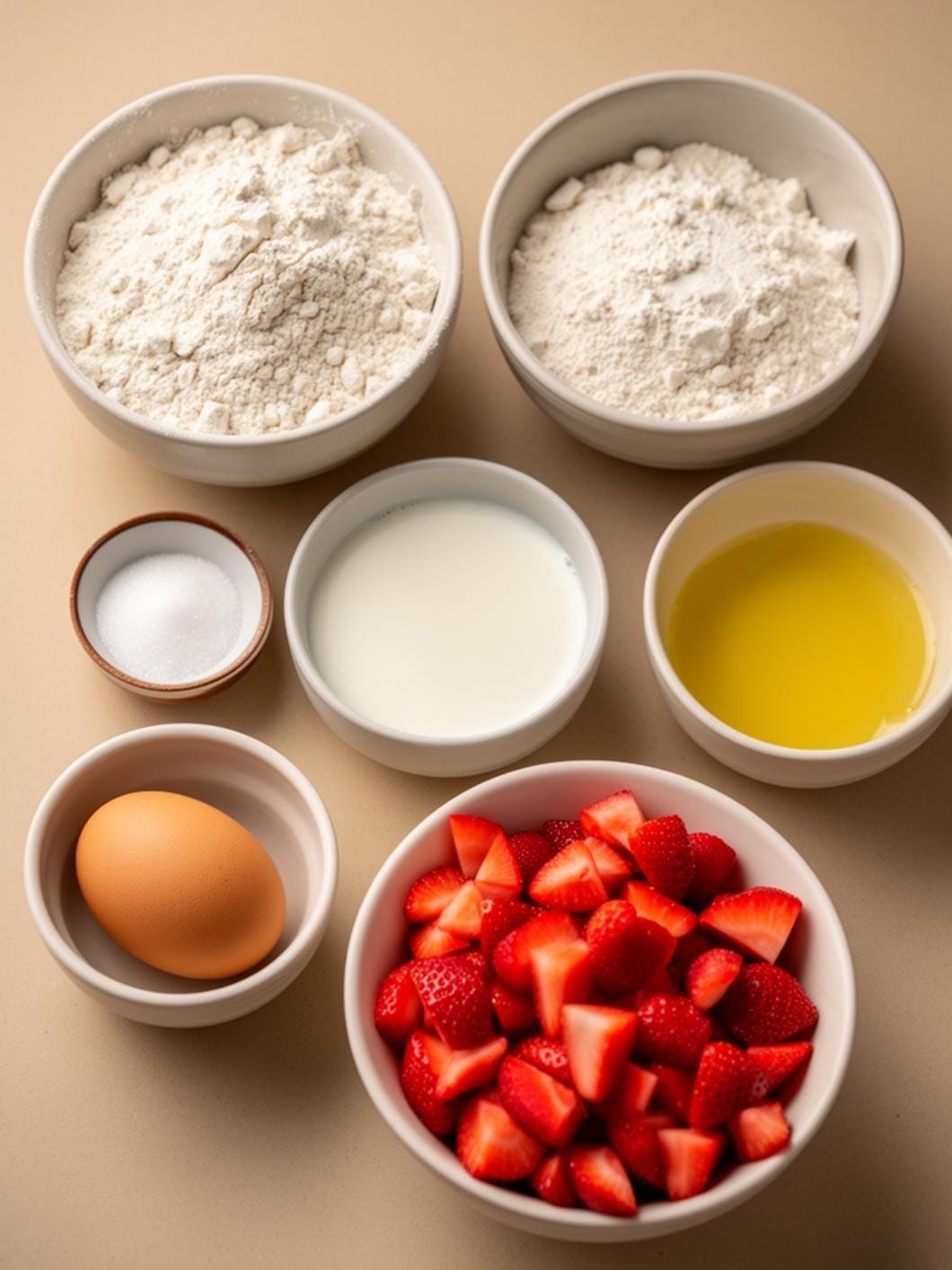 Homemade Strawberry Pancakes for a Special Breakfast or Brunch