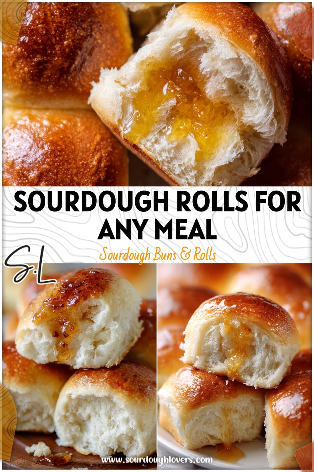 Honey Butter Sourdough Rolls for Any Meal