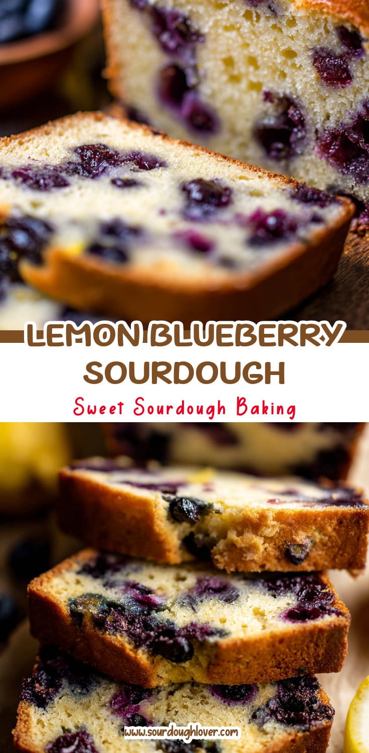 Lemon Blueberry Sourdough Bread for a Delicious Breakfast