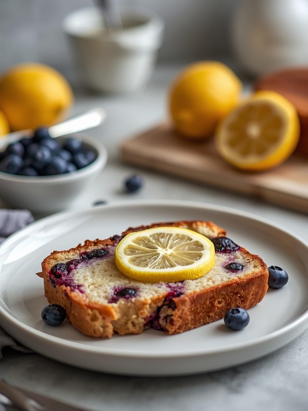 Lemon Blueberry Sourdough Bread for a Delicious Breakfast