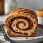 Low-Sugar Cinnamon Sourdough Loaf That's Perfect for Sandwiches 12 =