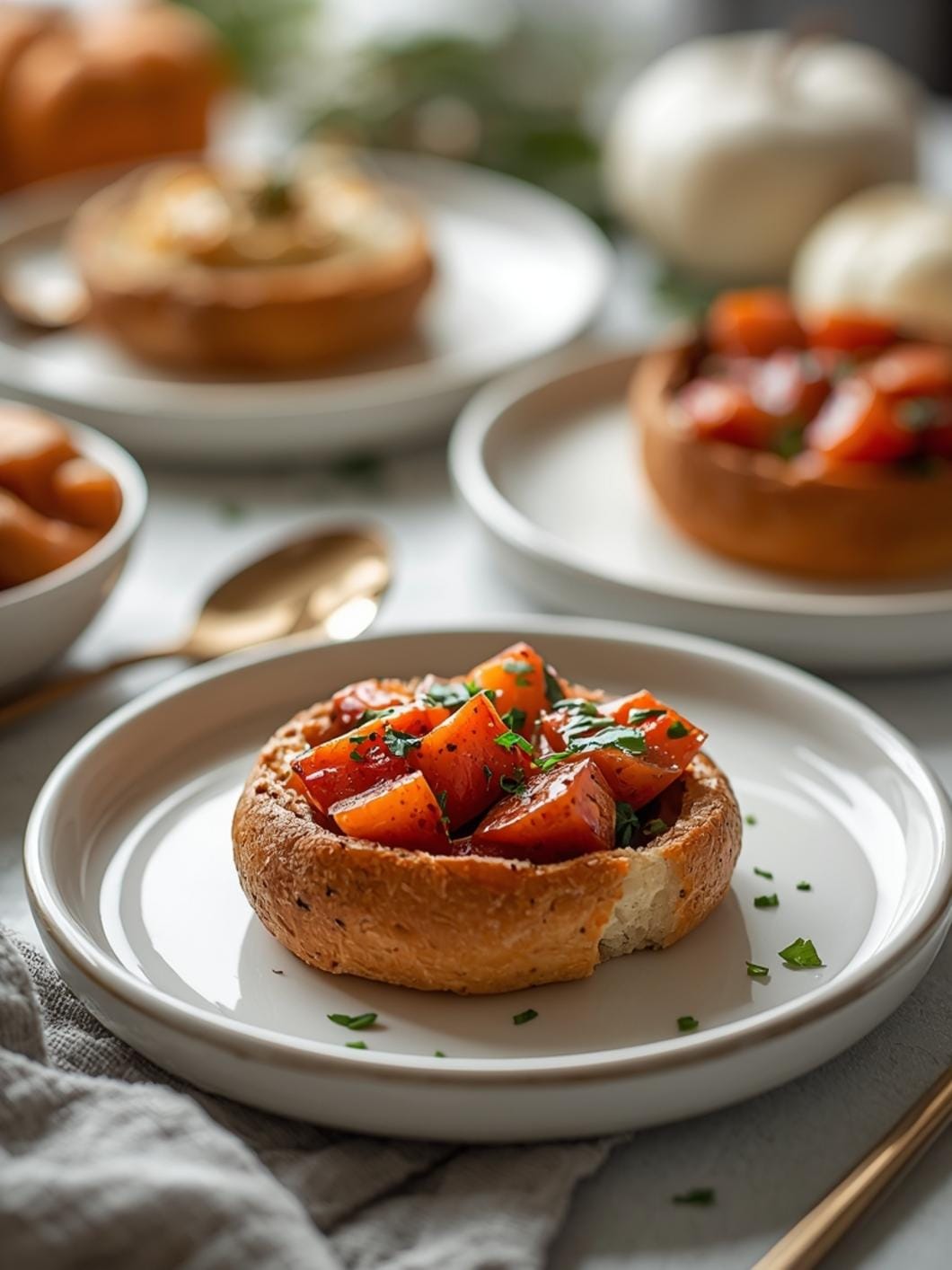 Mini Sourdough Bread Bowls for Fall Grazing Tables
