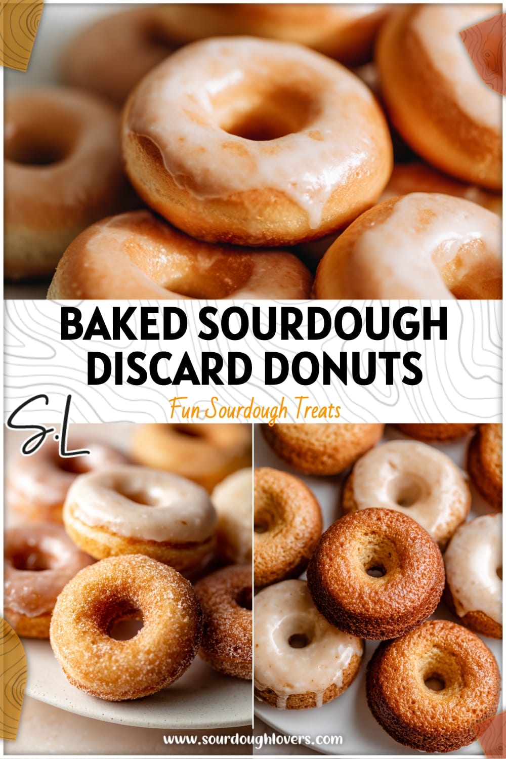 Baked Sourdough Discard Donuts (Easy Recipe)