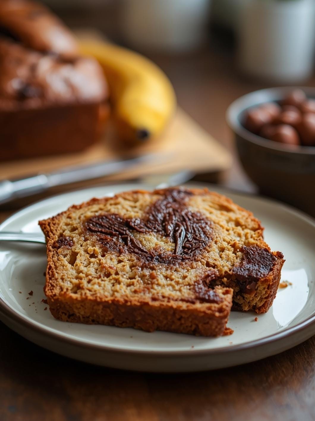 Moist Sourdough Banana Bread with Chocolate Swirl 15 Moist Sourdough Banana Bread with Chocolate Swirl
