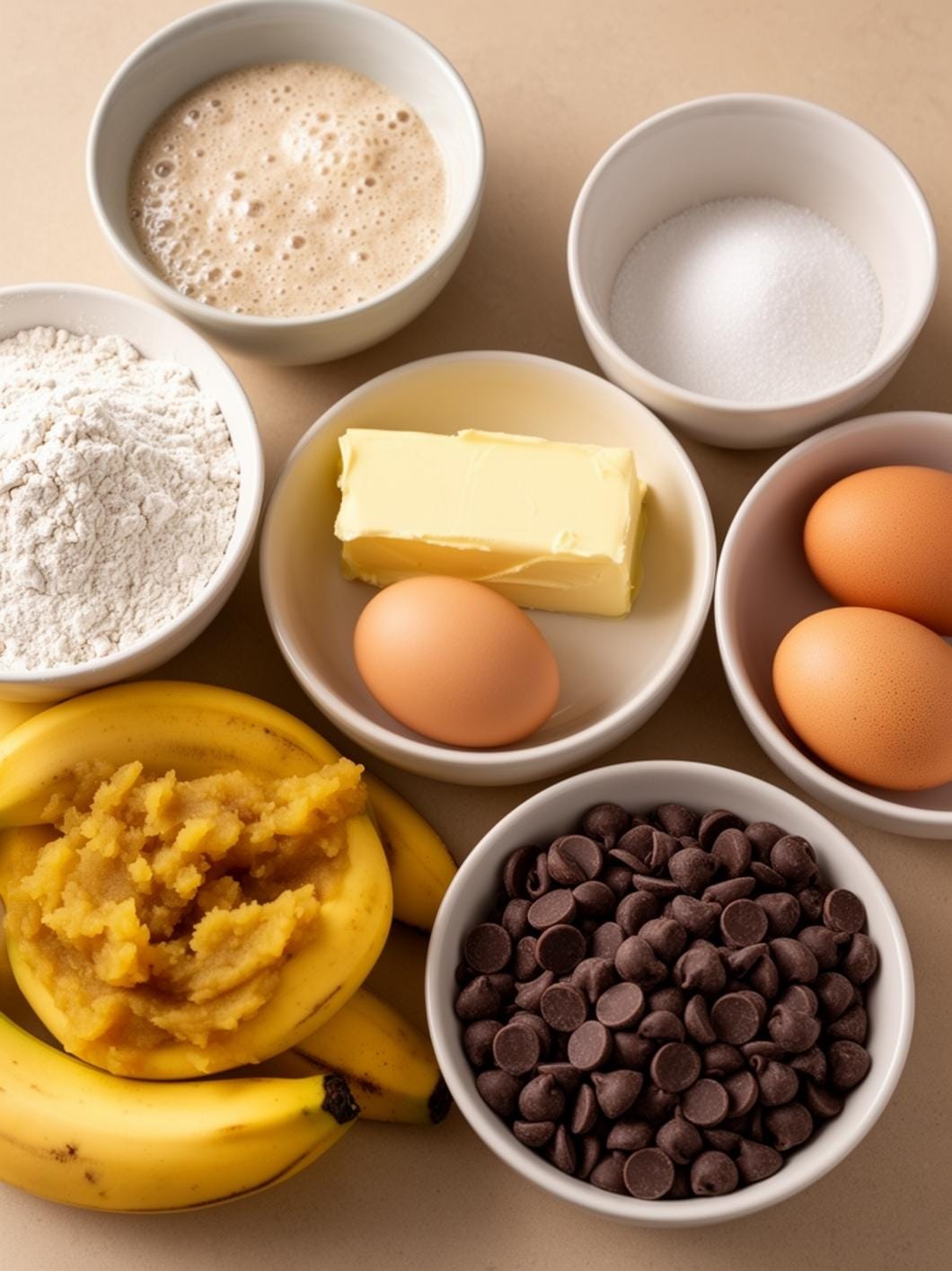 Moist Sourdough Chocolate Chip Banana Bread That's So Yummy